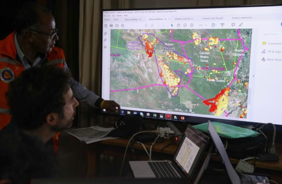 Lluvias terminan de sofocar incendios en la Chiquitanía boliviana