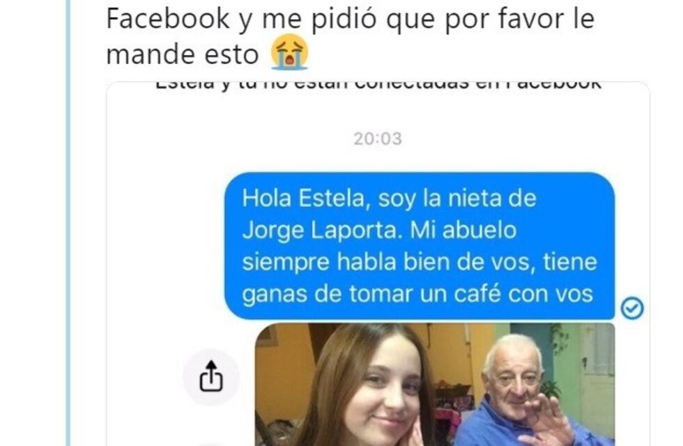 El abuelo que encontró a su primer amor por Facebook y se hizo viral