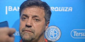 Caruso Lombardi, DT de Belgrano\u002E