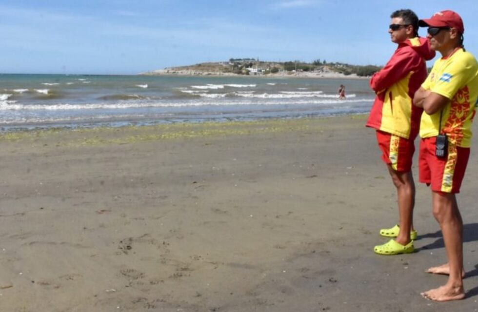 En Madryn hay servicio de guardavidas los fines de semana