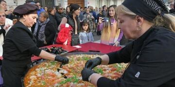 La gastronomía fue la clave en los festejos del Patrono Santiago\u002E