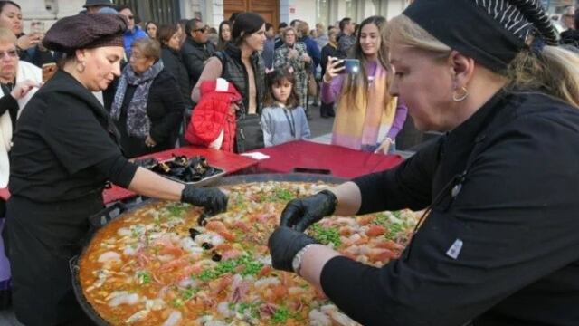 La gastronomía fue la clave en los festejos del Patrono Santiago\u002E