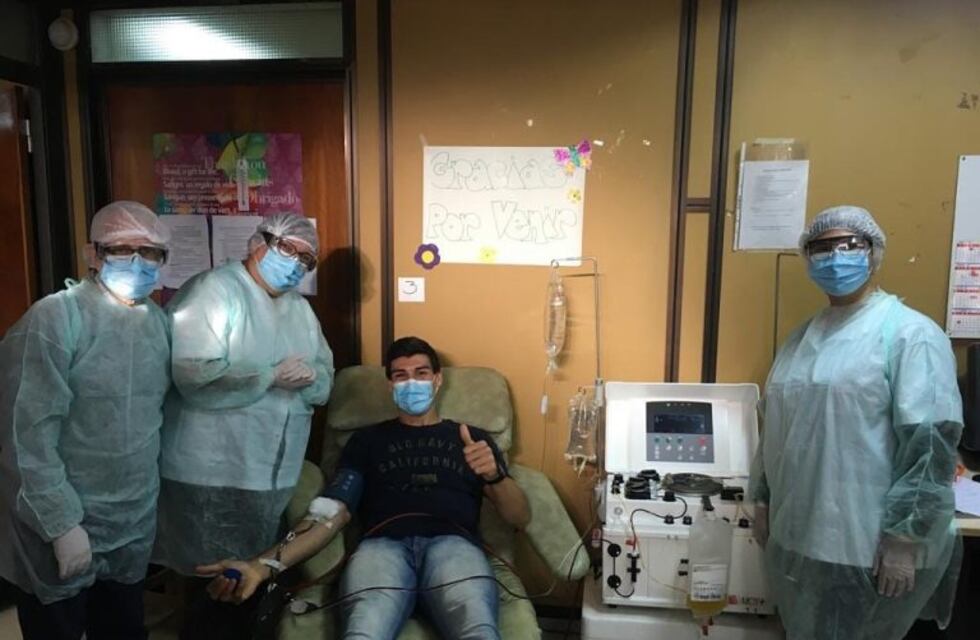 Coronavirus en Bahía: donación de plasma en el Hospital Penna