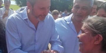 El ministro del Interior, Rogelio Frigerio, inauguró obras en Posadas\u002E (Foto: El Territorio)