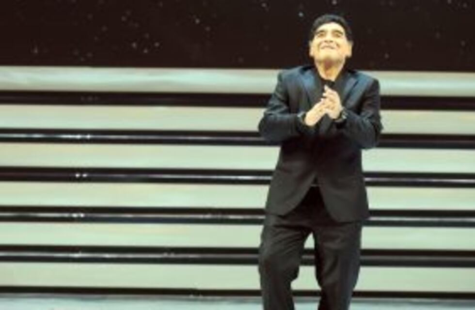 Maradona celebró los 30 de años del primer título del Napoli