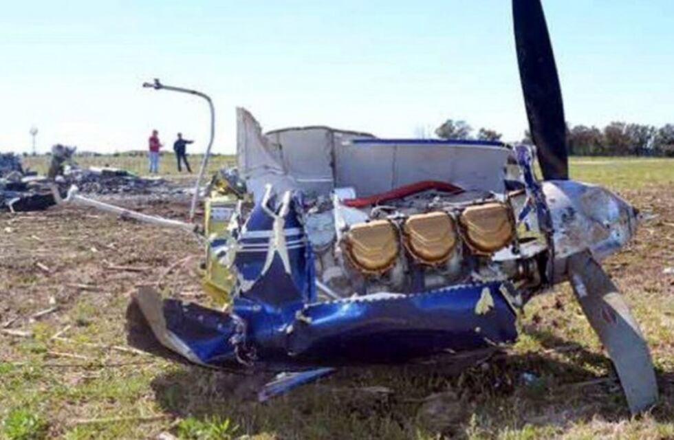 Cinco muertos al estrellarse una avioneta en La Pampa