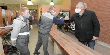 Morales visitó el Complejo Integrado de Control Fronterizo del Paso de Jama