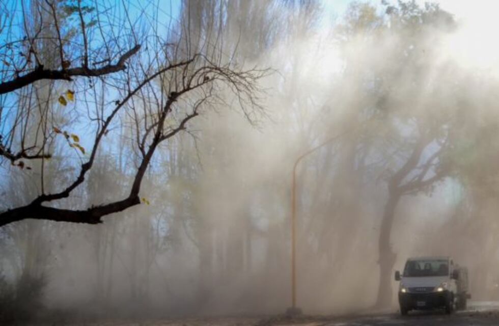 San Rafael con temperatura record en pleno invierno a causa del Zonda