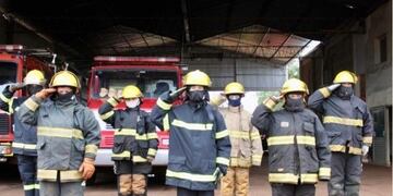 Bomberos de San Pedro hicieron sonar la sirena de luto