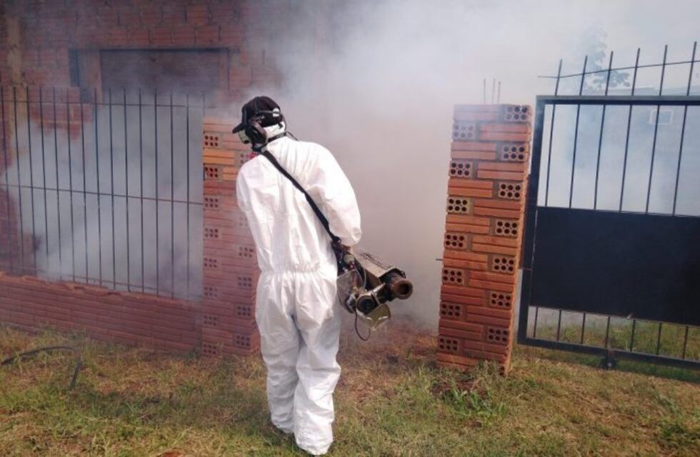 Llamaron a los bomberos pero el humo era una fumigación por el dengue
