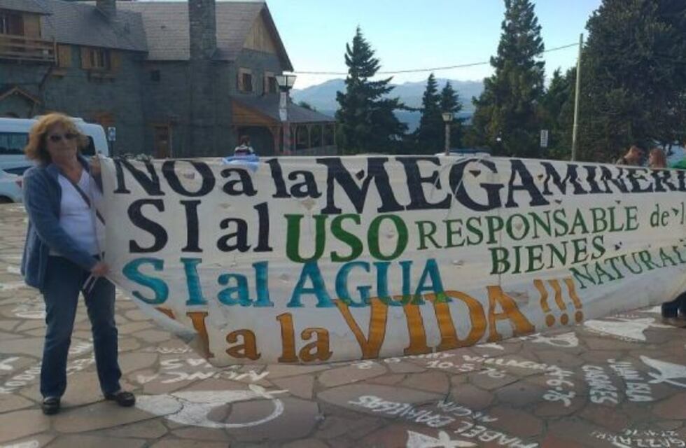 Bariloche marchó contra la megaminería en Mendoza