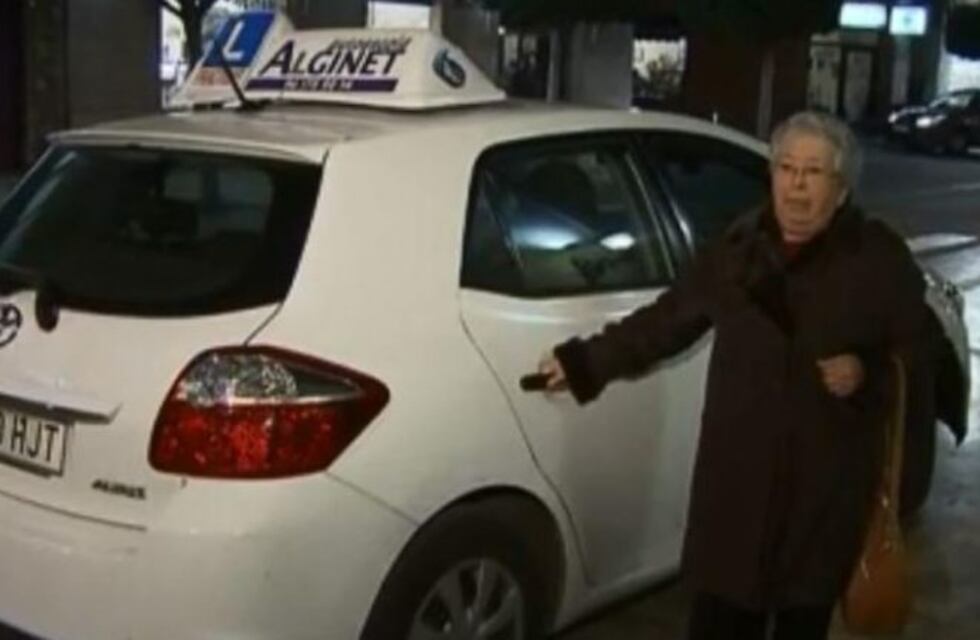 Trini, la jubilada que obtuvo su carnet de conducir a los 84 años