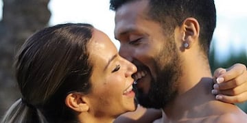 Tamara Gorro y Ezequiel Garay prendieron fuego las redes con una foto