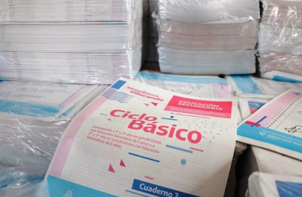 2º etapa de distribución de cuadernillos de actividades pedagógicas