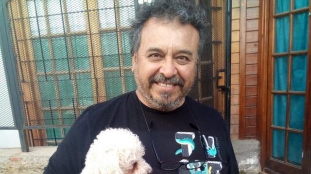 Julio y su mascota Frida\u002E