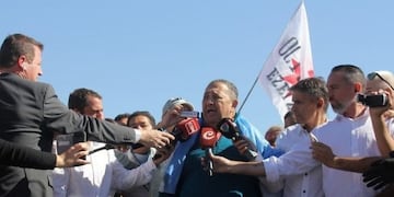 Luis D'Elía fue liberado
