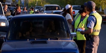 Control policial en Neuquén