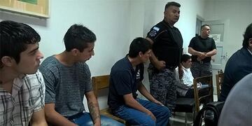 Los acusados por el crimen de los Scalia