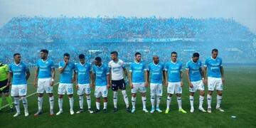Todo Celeste y a pura fiesta\u002E Belgrano ganó, como en casa\u002E