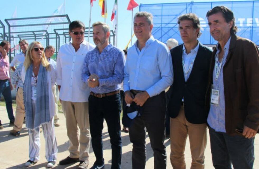 Frigerio pasó por Expoagro y ratificó el liderazgo de Macri en Cambiemos