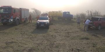 Los incendios en San Ambrosio provocaron que se quemaran las ovejas en un campo\u002E (LV16 Radio Río Cuarto)