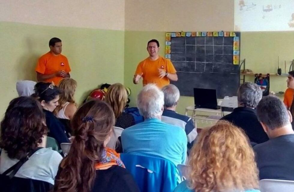 La Isla: capacitaron en primeros auxilios