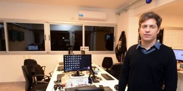 "En una inundación o un corte de luz, Vidal desaparece", dijo Kicillof