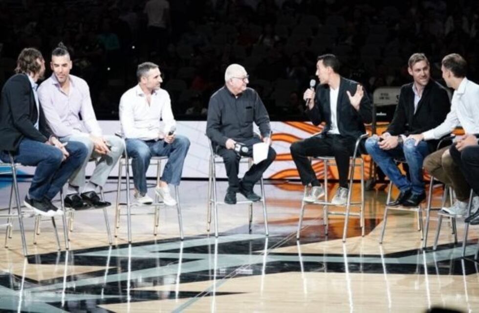 #GraciasManu La Generación Dorada volvió a jugar con Ginóbili en palabras