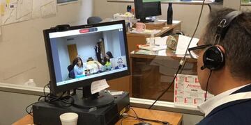 Primer juicio por videoconferencia