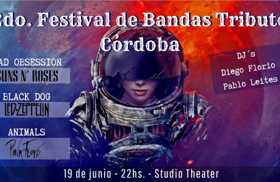 Segundo festival de Bandas Tributo este martes en Studio Theatre