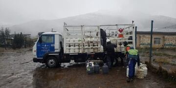 Comenzó la entrega de garrafas en Río Negro