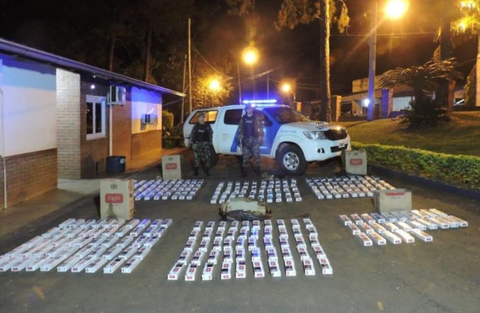 Prefectura capturó un  contrabando de cigarrillos por $1,8 millones