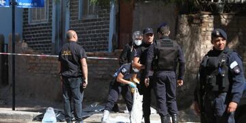 Murió de un balazo Marcelo Cerón Mendoza\u002E Policía Científica\u002E Asesinato en la calle