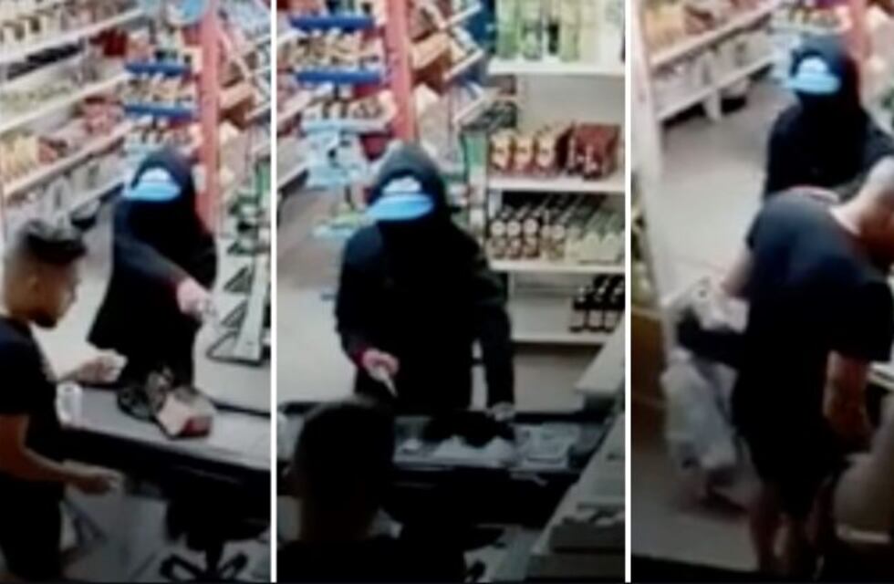 VIDEO: así fue el robo a mano armada que se viralizó en Olavarría