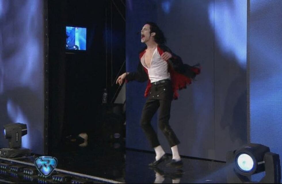 Felipe Pettinato se lució en un homenaje a Michael Jackson en Showmatch