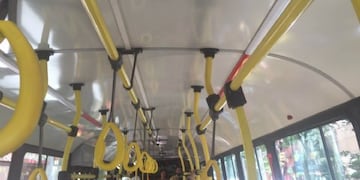 Usuarios reclaman aire acondicionado en el bondi