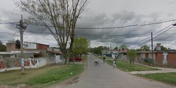 Calle Alzugaray en la intersecciu00f3n con Avenida Bermu00fadez en Rosario.