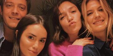 Lali Espósito se reencontró con los ex Casi Ángeles: \