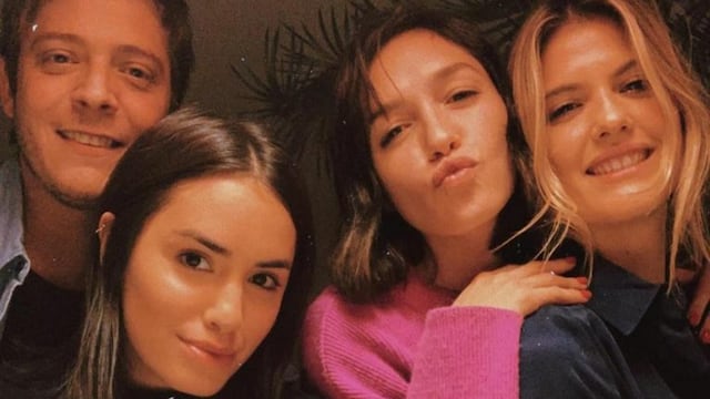 Lali Espósito se reencontró con los ex Casi Ángeles: \