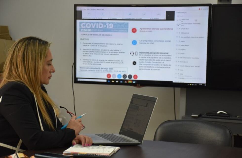 Santa Cruz participó de una capacitación de la Organización Mundial de la Salud