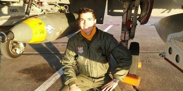 Gonzalo Britos Venturini, piloto Fuerza Aérea Argentina\u002E