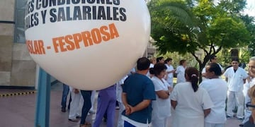 APROSLAR anunció un paro de 24 horas en la salud pública