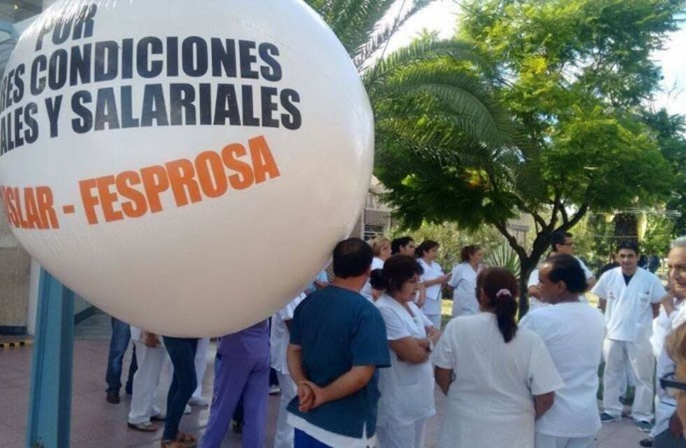 APROSLAR anunció un paro de 24 horas en la salud pública