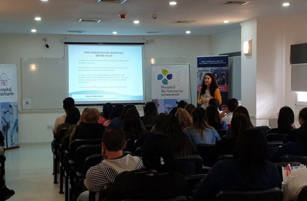 Se realizó una capacitación sobre Registro de Vacunaciones en el sur de Entre Ríos