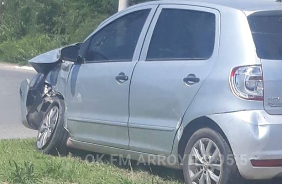 Una mujer se quebró la clavícula en un accidente en la Ruta E52