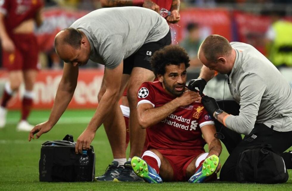 La final de las lesiones: Mohamed Salah y Dani Caravajal debieron abandonar el partido