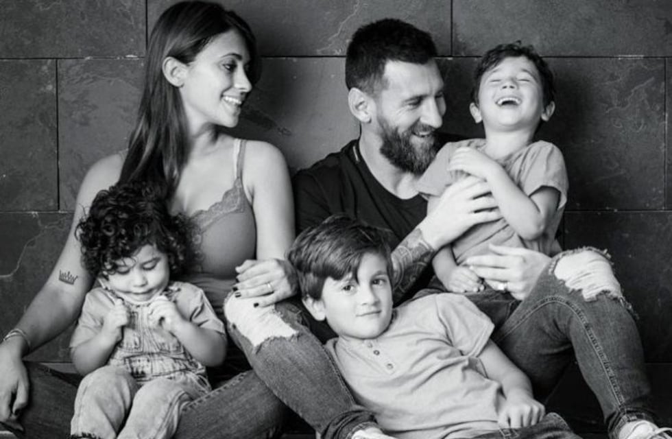 Antonela Roccuzzo reveló el nuevo look de Lionel Messi en el Día del Padre