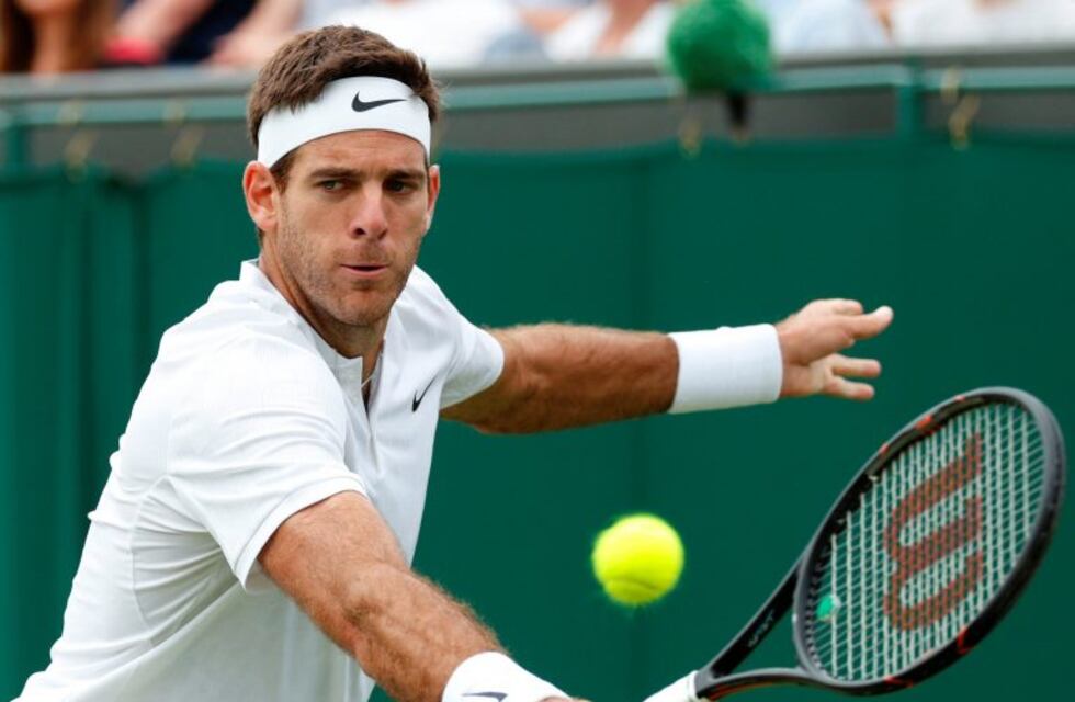 Wimbledon: Del Potro derrotó 3 a 1 al australiano Kokkinakis y pasó a la segunda ronda