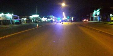 Accidente vial en Garupá donde murió un motociclista\u002E (MisionesOnline)