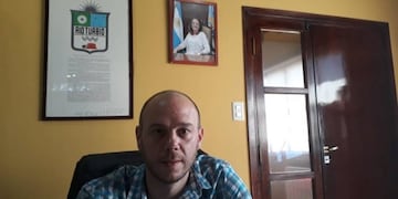 Darío Menna intendente de Rio Turbio